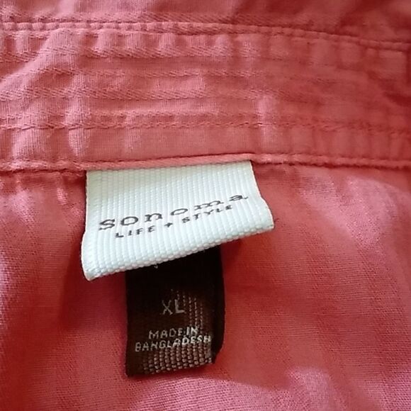 Sonoma Life Style Women's Top Blouse Size XL - Picture 4 of 7